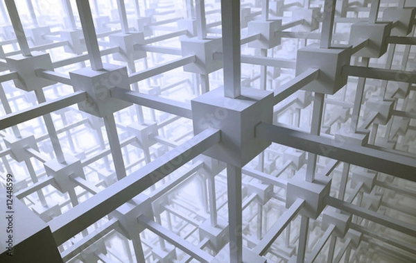 Obraz Network abstract