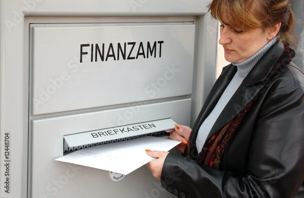 Fototapeta finanzamt