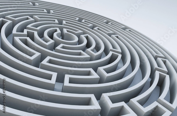 Obraz 3D maze