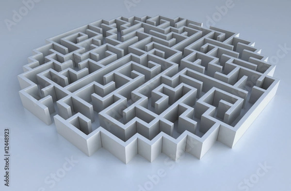 Obraz 3D maze