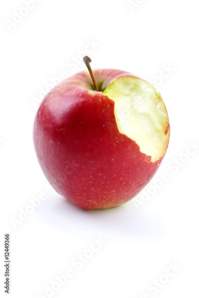 Obraz Apples with piece bitten off