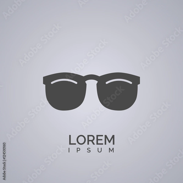 Obraz sunglass icon design