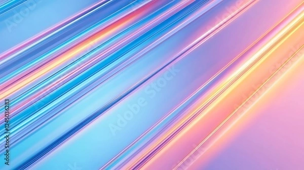Fototapeta Abstract Pastel Diagonal Lines Pattern Background