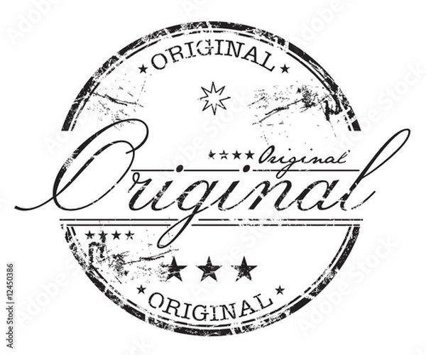 Fototapeta Oryginalny stempel grunge