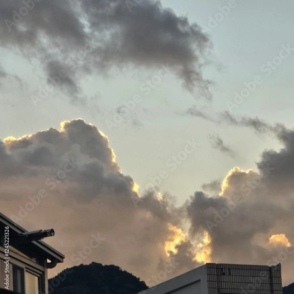 Obraz 하늘과 구름