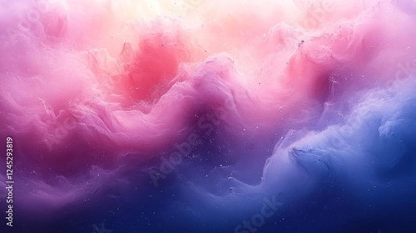 Fototapeta Abstract Fantasy Cloud Texture. Generative AI