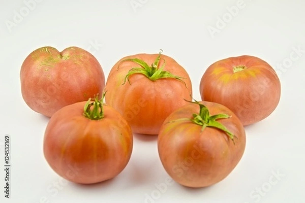Fototapeta Tomatoes isolated
