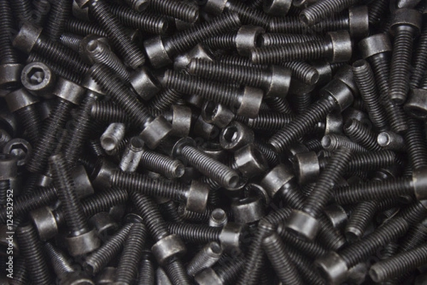 Obraz Background black bolts