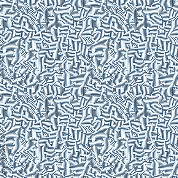 Obraz Creative ethnic style vector seamless pattern. Unique geometric vector swatch