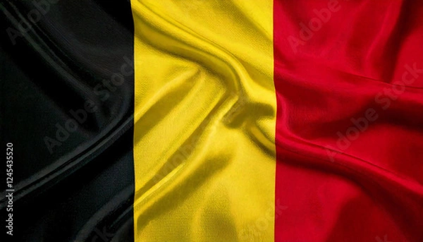 Obraz flag of belgium