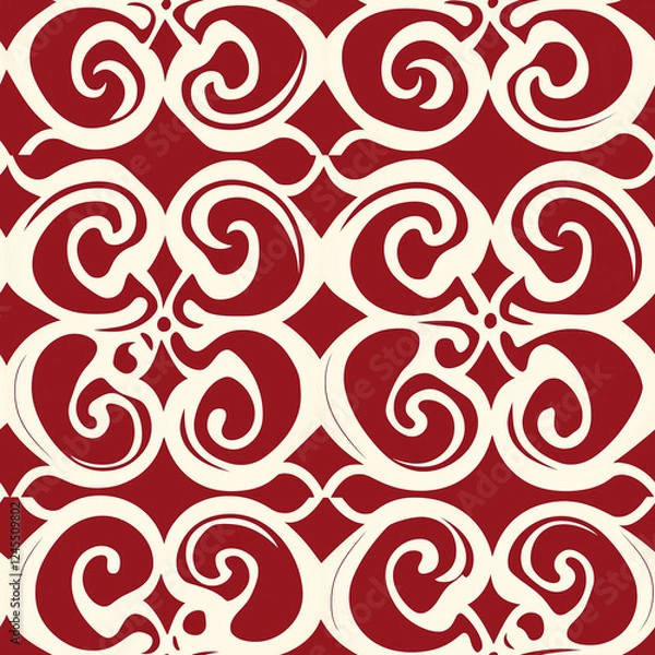 Obraz Luxurious paisley ornamental textiles modern mughal design motifs seamless pattern for classy chunri styling