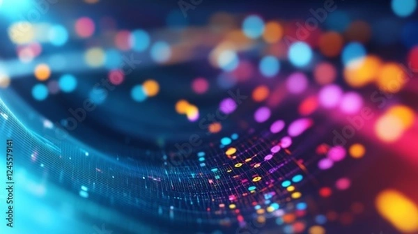 Fototapeta marketing funnel and data analytics used by a team of sales consultant to analyze leads generation, conversion rate, and sales performance of e commerce. multi channel advertising, customer journey.