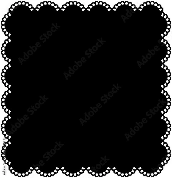 Obraz Square Lace Paper