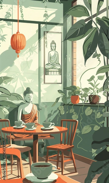 Obraz Modern Buddha Image