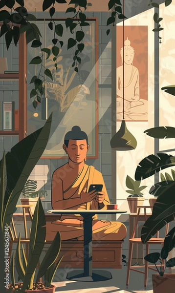 Obraz Modern Buddha Image