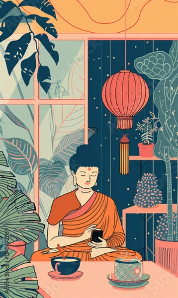 Obraz Modern Buddha Image