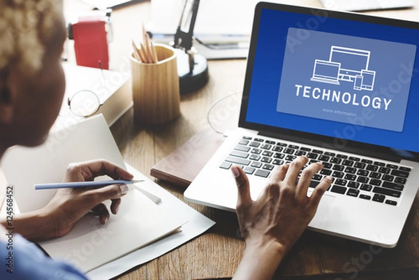 Fototapeta Technology Device Development Digital Concept