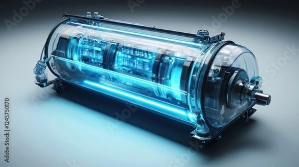 Fototapeta Keyword: hydrogen fuel cell for emergency backup power