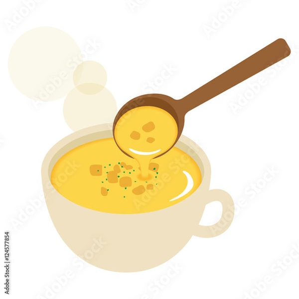 Obraz コーンスープ