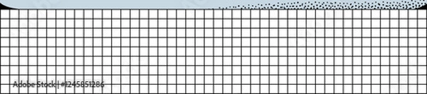 Obraz Vector Illustration of Padel Tennis Net