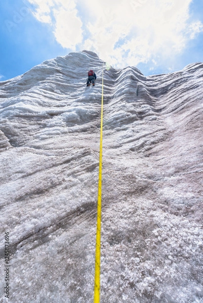 Fototapeta 息をのむ絶景 - アンデス山脈 ワイナポトシ