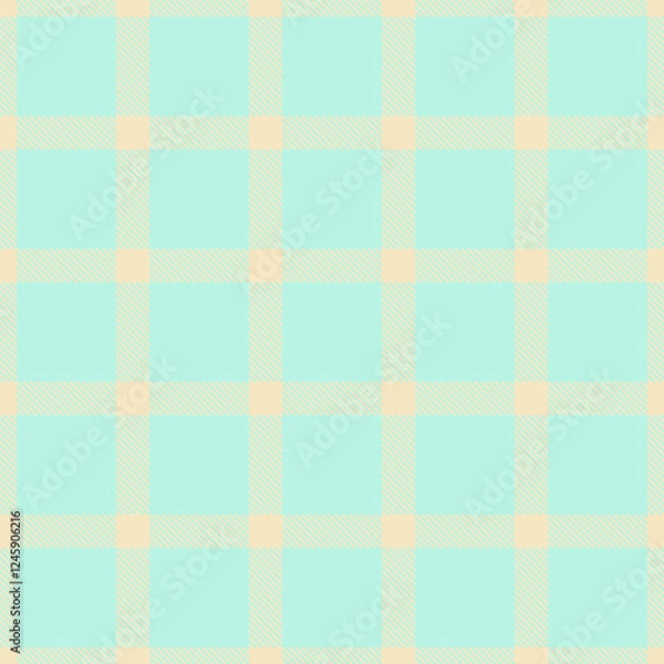 Fototapeta Classic woven check design with a soft texture effect, perfect f