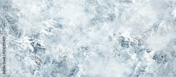 Fototapeta Winter Snow Texture with Soft Blends Ideal for Backgrounds Featuring Clear Copyspace for Text and Creative Design Options