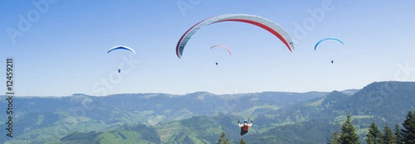 Obraz Gleitschirmflieger