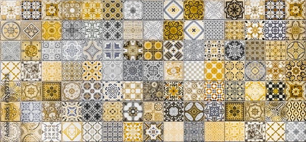 Obraz ceramic tiles patterns from Portugal for background