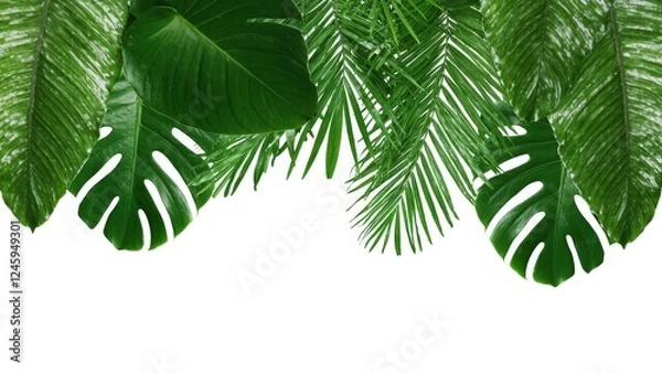 Fototapeta Tropical leaf 