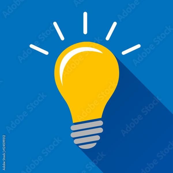 Obraz lightbulb icon design