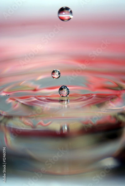 Obraz goutte d'eau