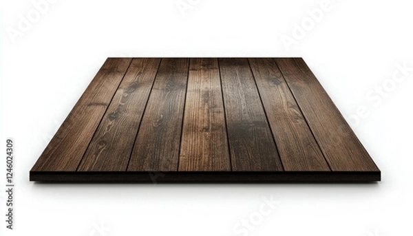 Obraz Wooden Plank Surface with Rustic Texture for Background or Product Display