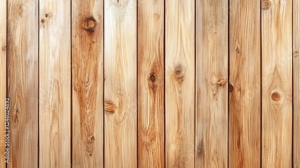 Fototapeta Wooden Plank Wall Texture for Background or Construction Use