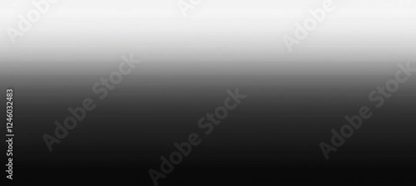 Fototapeta Black and gray gradient background, horizontal gradient texture