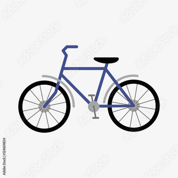 Fototapeta Bike icon vector