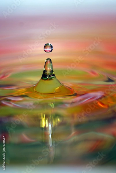 Obraz goutte d'eau