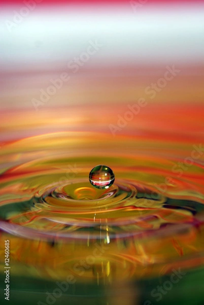 Obraz goutte d'eau