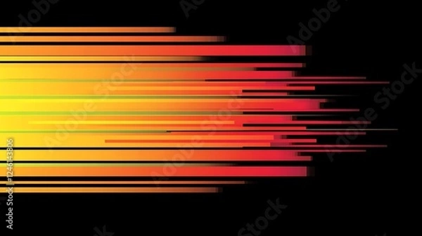 Fototapeta Abstract speed lines, motion blur, background design