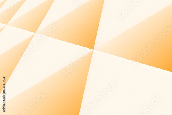 Fototapeta Wall of paper prisms