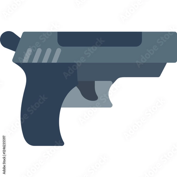 Obraz Gun Vector Icon