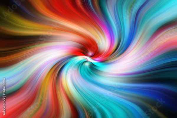 Fototapeta Abstract twirl stripes pattern background.