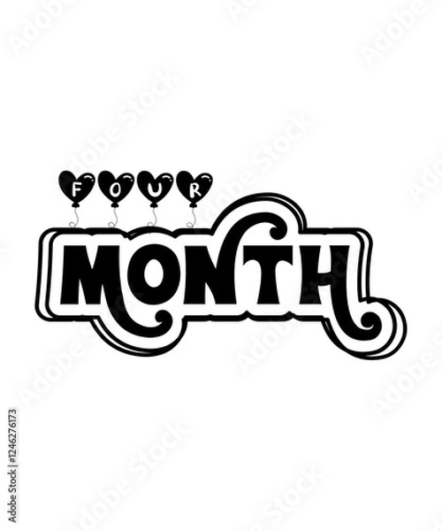 Obraz four month