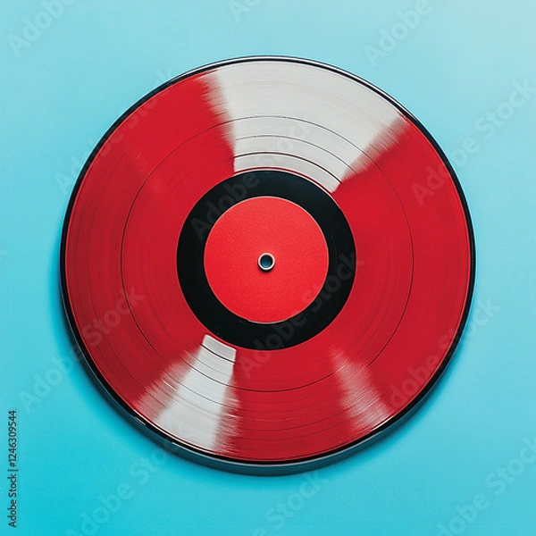 Obraz A Vinyl Record image for Album Cover