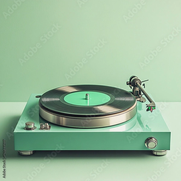 Obraz A Vinyl Record image for Album Cover