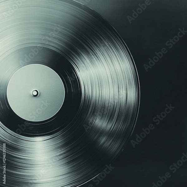 Obraz A Vinyl Record image for Album Cover