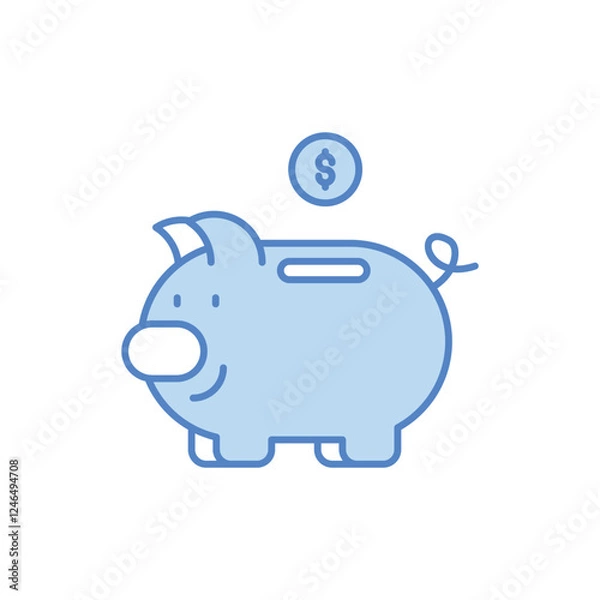 Obraz Savings vector icon