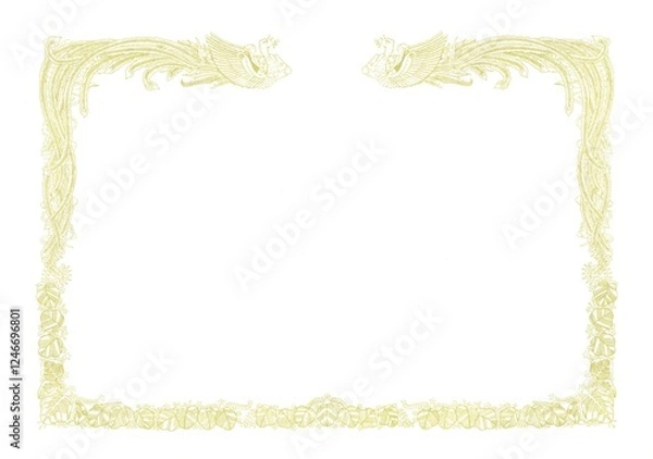 Obraz 賞状　表彰状　卒業式