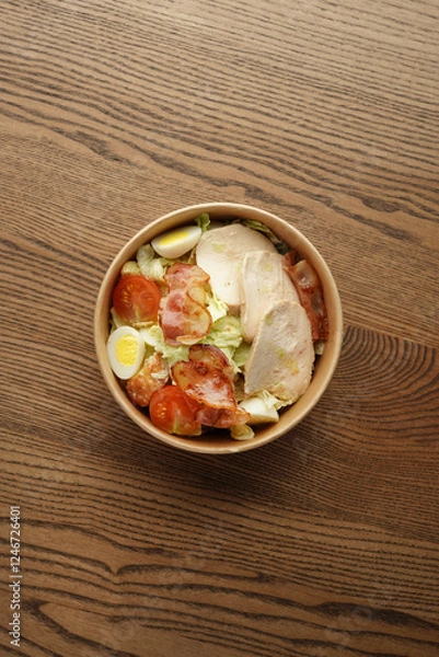 Obraz salad with chicken