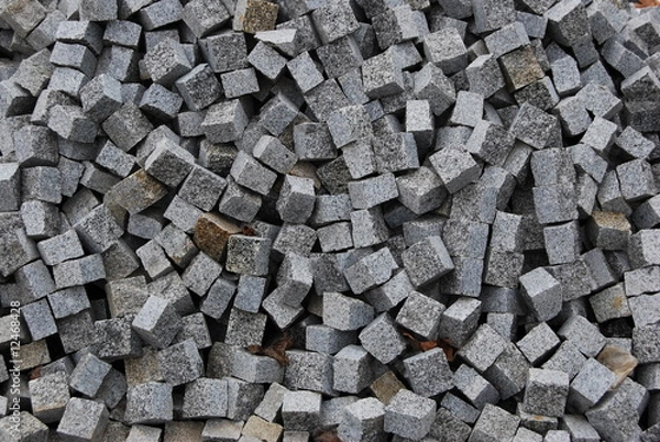 Fototapeta stone block paving